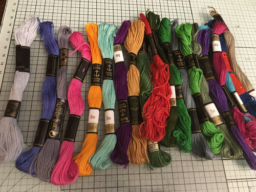 Anchor embroidery thread - embroidery,