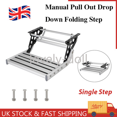 Aluminum manual pull out drop - out,