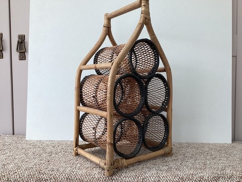 Vintage wine rack wood - wine,