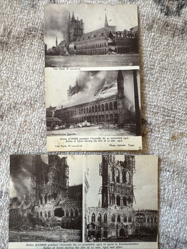 Ww1 postcards halles - ww1, 2