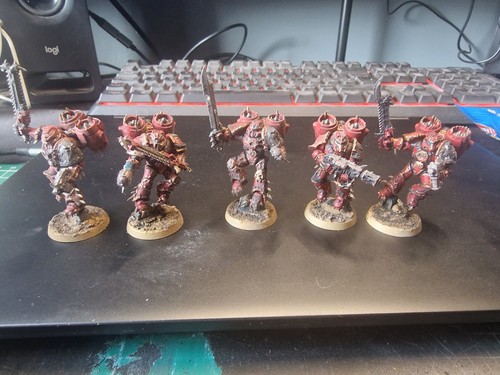 Chaos space marine raptors - space,
