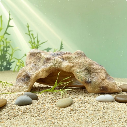 Hideout with basking - with,