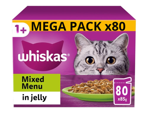 85g whiskas mixed - x,