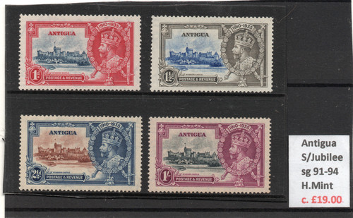Antigua 1935 silver jubilee - antigua, gv