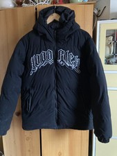 Mens Hoodrich Ritual Puffer Jacket Hooded Black Size M Medium