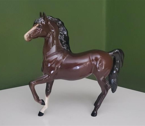 Royal doulton horse brown - doulton,