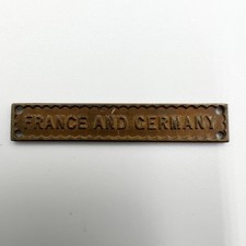 Genuine WW2 France & Germany Medal Bar Clasp
