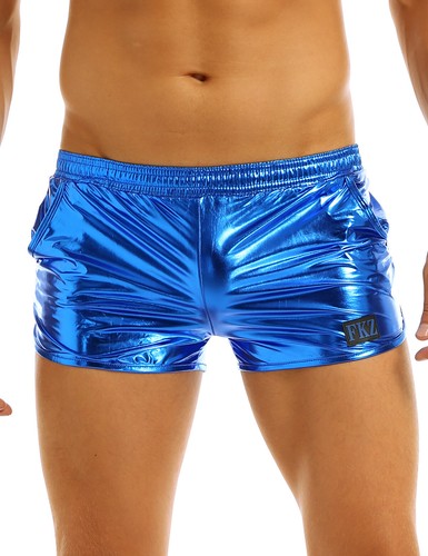 Men holographic shiny metallic - shiny,