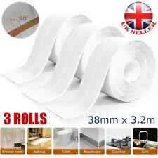 Bathroom Self-Adhesive Caulk Strip Sealant Tape Bath Toilet Wall Sealing Trim UK