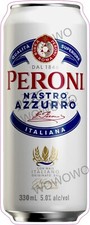 Peroni beer can sticker drink - beer,