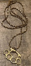 Knuckle Duster Necklace