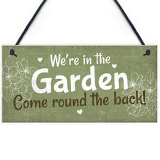 Were In The Garden Front Door