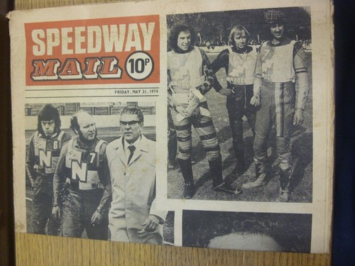 1974 speedway mail - speedway,