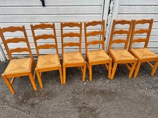 Set ladder back chairs - of,