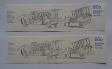 SG FE1   BE2B & VICKERS GUN BUS   (Left Plus Right Margin)   MNH   August 1979