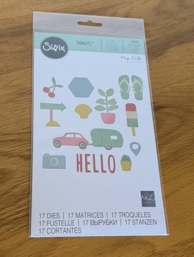Sizzix thinlits die - die, 17pk