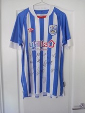 AUTOGRAPHED Huddersfield Town