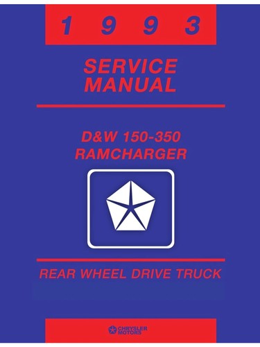 1993 dodge 150 350 - 1993, d/w