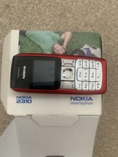 Classic Original Nokia 2310 Phone Red With Box (READ DESCRIPTION)