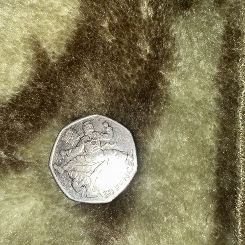 Very rare collectable 50p coin - collectable,