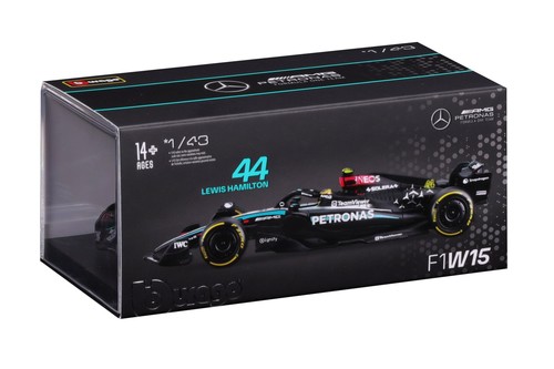 Bburago mercedes amg w15 lewis - bburago,