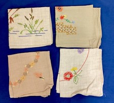Vintage Retro Hand Embroidered