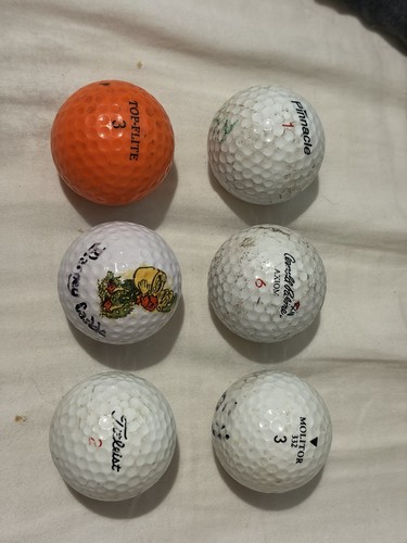 Vintage golf balls mixed set - vintage,