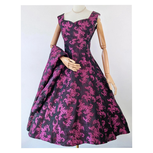 1950s magenta pink baroque - magenta,