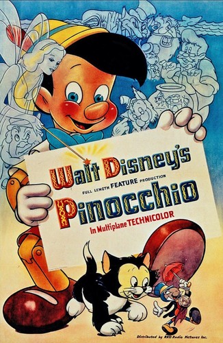 Walt disney pinocchio 1940 - pinocchio,