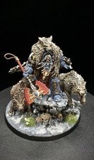 COMMISSION Pro Painted Games Workshop Space Wolves Logan Grimnar