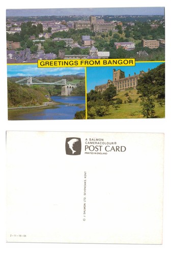 Postcard greetings from - -,