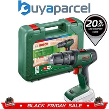 Bosch Universal Drill 18v Lion Cordless Combi Hammer Drill POWER4ALL Green Bare