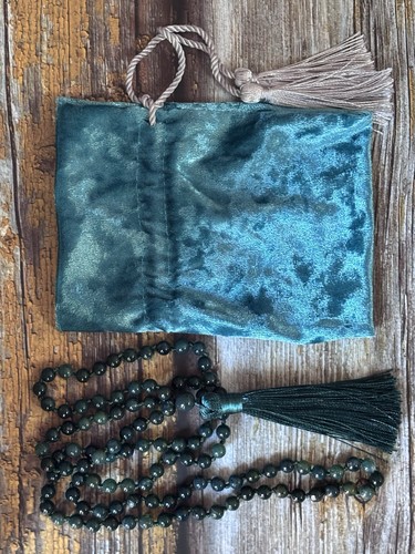 Moss agate self love - self, mala