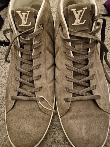 Louis vuitton suede - louis,