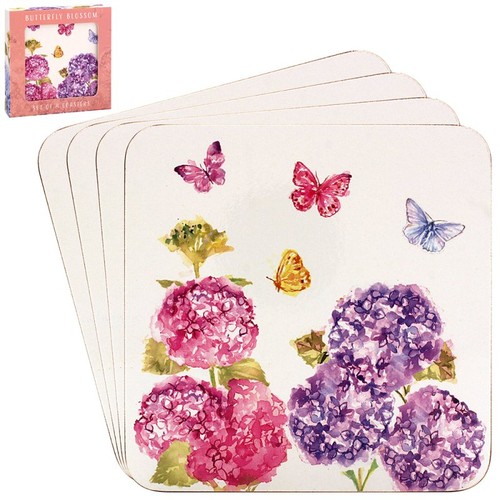 4pcs cork coasters heat - cork,
