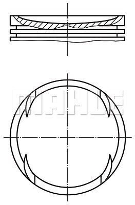 030 mahle piston for - 030,