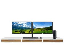 FAST i5 6th Gen Dual Monitor Trading SFF PC Setup- 16GB DDR4 512GB SSD Win11