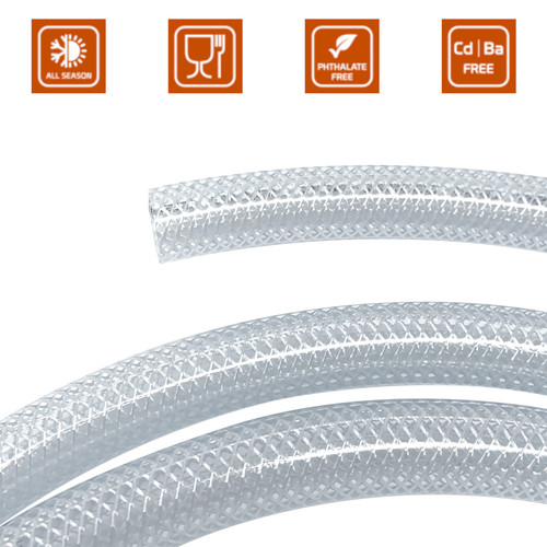 Pvc tube clear reinforced - tube,