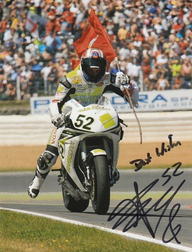 James toseland hand signed 8x6 - signed,