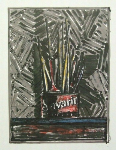 Jasper johns mounted vintage - johns,