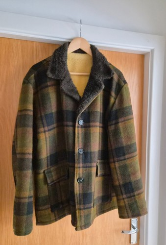 Vintage brown black - &, check