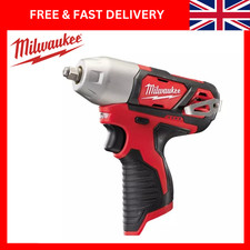 NEW Milwaukee M12 BIW38-0 3/8" 135Nm Compact Impact Wrench Body Only