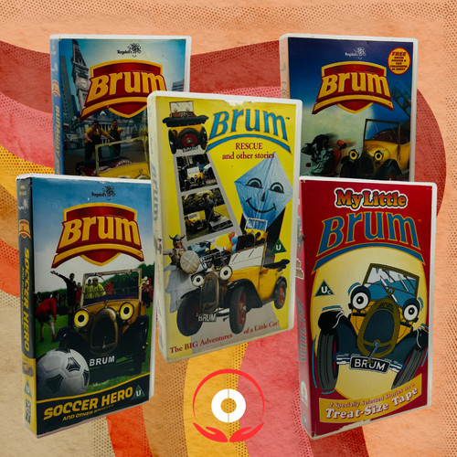 Brum vhs video tapes - video, bundle