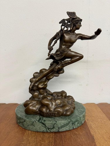 Bronze sculpture mercury - bronze, of