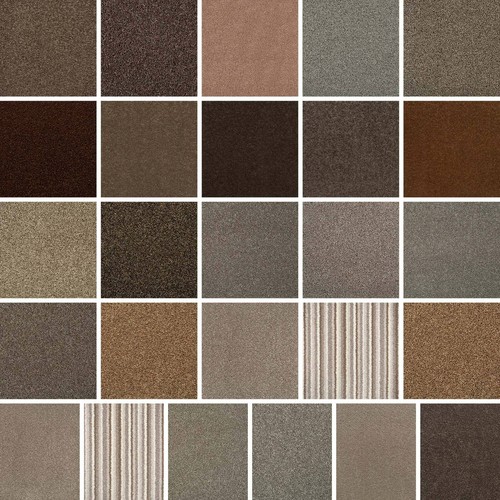 Brown carpet twist saxony - twist,