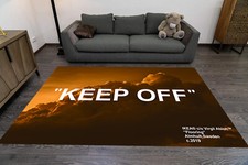 Keep Off Rug, Cloud Rug, Area