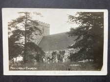 Hellingly Church Sussex Real Photo Vintage Postcard P45