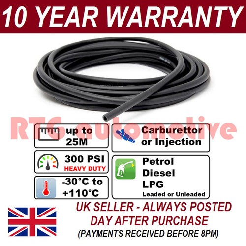 8mm rubber oil fuel - 8mm, 5/16"