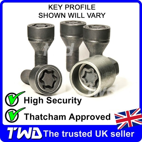 Alloy wheel locking bolts - bolts, for