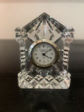 Edinburgh Crystal Mini Mantle Clock